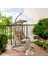 Alaçatı Tekli Rattan Bahçe Salıncağı | Balkon Salıncağı 2