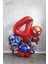Örümcek Adam Kaptan Amerika Marvel Karşılama Seti Spiderman Captain America Rakam Balonlu Seti 1