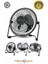 Masaüstü Metal Vantilatör USB ile Çalışan Mini Fan 20W Ayarlanabilir Hız 1