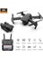 Çift Kameralı Drone 4K Hava Quadcopter 2.4g Kızılötesi Rc Işıklı Katlanabilir Drone Wifi 1
