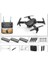 Çift Kameralı Drone 4K Hava Quadcopter 2.4g Kızılötesi Rc Işıklı Katlanabilir Drone Wifi 2