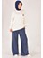 32163 Modal Kumaş Sırtı Nakış Detaylı Tesettür Sweatshirt 2