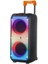 Kablosuz Mikrofonlu Bluetooth Speaker Taşınabilir Tekerlekli Büyük Boy Kablosuz Şarjlı Hoparlör 3