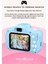 Çocuk Kamerası Dijital Fotoğraf Makinesi Mini 1080P Hd Kamera Hafıza Kart Hediyeli 3
