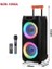 NDR-1096 Büyük Boy Bluetooth Hoparlör Kablosuz Tekerlekli Taşınabilir Kablosuz Speaker Toplantı Anfi 3