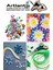 Quilling Seti 5 mm Ince 3 Paket Quling Kağıt Katlama Kıvırma Sanatı Telkari Kuiling Karışık Renkli 4