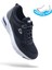 K1126 Memory Foam Erkek Siyah Yürüyüş Sneaker Spor Ayakkabı 2