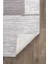 Telve Gri Antrasit Renk Bambu Tarz Modern Yumuşak Akrilik Dokuma Asimetrik Desenli Halı Salon Halısı 5