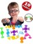 Vantuzlu Vakum Molekül 10 Parça Yapı Silikon Taşları Popit Duyusal Eğitici Oyuncak 1