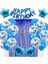 Happy Bırthday Mavi Doğum Günü Seti 1