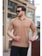 Polo Yaka Saç Örgü Polyamid Triko Tshirt / Tişört 1