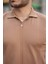 Polo Yaka Saç Örgü Polyamid Triko Tshirt / Tişört 3