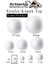 Strafor Köpük Top 3 cm 50 Adet Köpük Top Küre Toplar Yuvarlak Strafor Köpük Top Okul Deney Hobi Sanat 1
