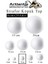 Strafor Köpük Top 4 cm 20 Adet Köpük Top Küre Toplar Yuvarlak Strafor Köpük Top Okul Deney Hobi Sanat 1