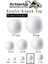 Strafor Köpük Top 5 cm 10 Adet Köpük Top Küre Toplar Yuvarlak Strafor Köpük Top Okul Deney Hobi Sanat 1