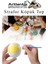 Strafor Köpük Top 10 cm 10 Adet Köpük Top Küre Toplar Yuvarlak Strafor Köpük Top Okul Deney Hobi Sanat 2