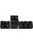 Bluetooth Lu 5+1 Ses Sistemi Uzaktan Kumanda Fm Radyo Sd Kart USB Girişli Bluetooth Hoparlör 3