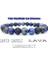 Öğrenci Doğal Lapis Lazuli,lava ,labradorit Yıldız Düşüklüğü Için Şifalanma Bileklik 8mm 1