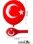 Türk Bayraklı Balon 20 Adet Ay Yıldızlı Balon Süsleme 29 Ekim 23 Nisan Kırmızı Beyaz Balon Bayrak Balon Bayram 2