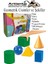 Geometrik Cisimler ve Şekiller Büyük Boy 1 Paket Matematik Ders Materyali 10 cm 6 Parça Prizma Küp Silindir Küp Koni 1