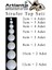 Strofor Köpük Top 2cm 3cm 4cm 5cm 6cm 8cm 10CM 12CM 26 Adet Yuvarlak Strafor Top Küre Okul Deney Köpük Toplar 1