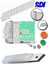 Maket Bıçağı Yedeği Geniş 5 Tüp 10 Lu 18 mm Sdı Falçata Bıçağı Yedek Ağızları Koli Karton Kesici Hobi 1