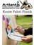 Plastik Masa Üstü 10 Hazneli Resim Paleti 5 Li Plastik Spatula 1 Paket Ressam Paketi Sanatsal Esnek Plastik Palet Bıçağı 2