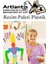 Plastik Masa Üstü 10 Hazneli Resim Paleti 5 Li Plastik Spatula 1 Paket Ressam Paketi Sanatsal Esnek Plastik Palet Bıçağı 5