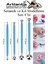 Top Uçlu Seramik ve Kil Modelleme Seti 4 Lü 1 Paket Polimer Kil Şekillendirme Çömlek Oyma Çiçek Marzipan Mandala Top Ütü 1