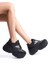 Gri Fileli Geliştirilmiş Comfort Taban Bağcıklı Günlük Kadın Sneaker Spor Ayakkabı 3