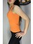 Işıl Tekstil Kadın Turuncu Spor T-Shirt 2
