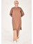 30645 2 Ip Kumaş Uzun Boy Basic Sweatshirt 1