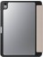 iPad Air 11 2025 M3 Kılıf Skinarma Kabartma Baskı 360 Tam Koruma Arkası Şeffaf Standlı Gamma Gold 2