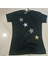 Siyah Yıldız Baskılı Kısa Kollu Tshirt 2