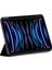 iPad 11.nesil 2025 Kılıf Wiwu 360 Derece Dönebilen Standlı Magnetik Koruyucu Tablet Kılıfı Siyah 5