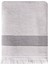 Borla Gri Banyo Havlusu 90X150 2