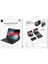 iPad 11.nesil 2025 Kılıf Wiwu Protective Gizli Kalem Bölmeli Klavyeli Siyah 3