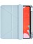 iPad Air 11 2025 M3 Kılıf Wiwu 360 Dönebilen Standlı Magnetik Koruyucu Tablet Kılıfı Açık Mavi 1