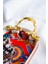 Whısper Oval Altın Kulplu Sunum Tabak / Tepsi Desen1 34 x 13 cm 3