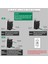15 Amper Gfcı Çıkışı, LED Göstergeli Dekoratif Gfı Çıkışı, Toprak Kaçak Akım Devre Kesici, 2 Adet Abd Fişi (Yurt Dışından) 4