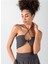 Wrap Top Bustıyer Antrasıt S/m 3