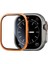 Apple Watch Ultra 49MM Metal Çerçeveli Ile Uyumlu Ekran Koruyucu Alm-01 4