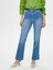 Flare Paça Jean Pantolon S25JPN014 4