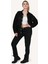 Kadın Yüksek Bel Slim Fit Siyah Kot Pantolon 10