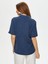 Polo Yaka Kendinden Dokulu Kısa Kol T-Shirt S25TSH054 4