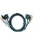 2L-7D02U USB Klavye Mouse Monitör Dvı-D Kvm Switch Kablosu 1.8 mt 1