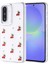 Samsung Galaxy A36 Kılıf Kutup Figürlü Kiraz + Ekran Koruyucu 1