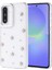 Samsung Galaxy A36 Kılıf Airbag Tasarımlı Simli Şeffaf Kutup Kapak 1
