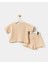 Oversize Düşük Kol Şortlu Unisex Ikili Takım 1