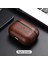Koyu Kahve Deri Airpods Pro 2 Kılıfı 1